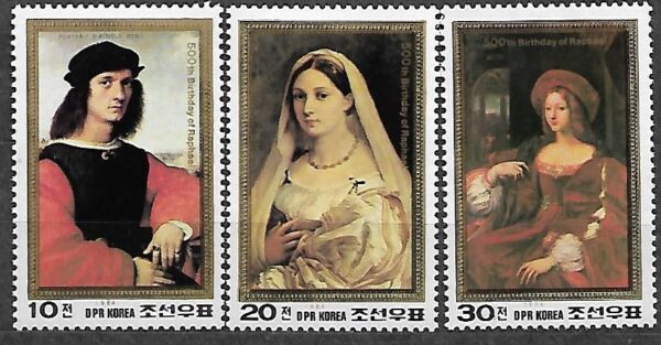 RAFAEL SANTI  KOREA MI.2452-2454**