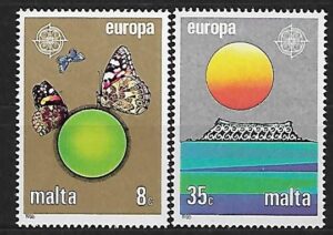 EUROPA CEPT MALTA MI.746-747**