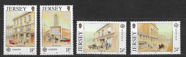 EUROPA CEPT JERSEY MI.508-511**