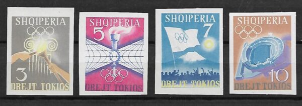 OLIMPIADA ALBANIA MI.828-831**
