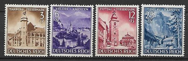 ARCHITEKTURA NIEMCY RZESZA MI.806-809**