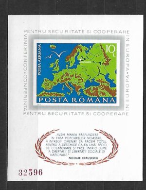 EUROPA RUMUNIA MI.BL.125**