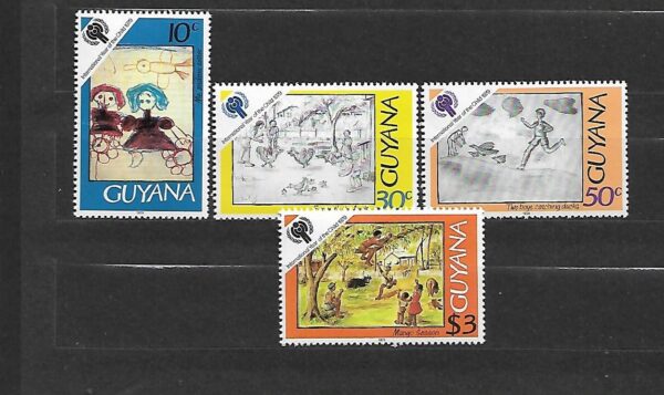 DZIEŃ DZIECKA GUJANA MI.565-568**