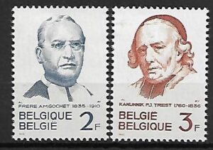 SŁAWNI LUDZIE BELGIA MI.1274-1275**