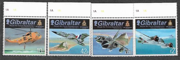 LOTNICTWO GIBRALTAR MI.1473-1476**