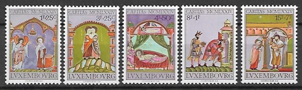 CARITAS LUXEMBURG MI.893-897**