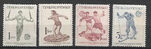 SPORT CZECHOSŁOWACJA MI.671-674**