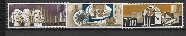 BOŻE NARODZENIE MALTA MI.478-480**