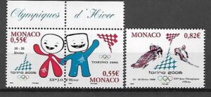OLIMPIADA ZIMOWA MONAKO MI.2786-2788**
