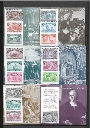 KRZYSZTOF KOLUMB HISZPANIA MI.BL.45-50**