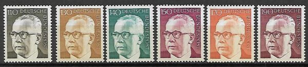 SŁAWNI LUDZIE RFN MI.727-732**