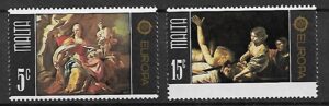 EUROPA CEPT MALTA MI.512-513**