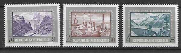 ROCZNICA AUSTRIA MI.1389-1391**