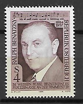 SŁAWNI LUDZIE AUSTRIA MI.1781**