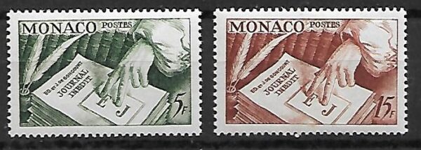 LITERATURA MONAKO MI.468-469**