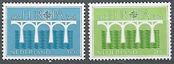 EUROPA CEPT HOLANDIA MI.1251-1252**