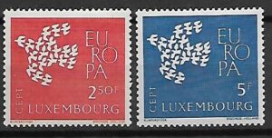 EUROPA CEPT LUXEMBURG MI.647-648**