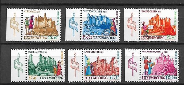 CARITAS LUXEMBURG MI.814-819**