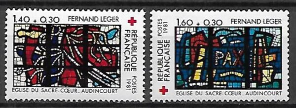 CZERWONY KRZYŻ FRANCJA MI.2295-2296**