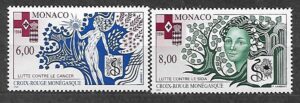 CZERWONY KRZYŻ MONAKO MI.2203-2204**