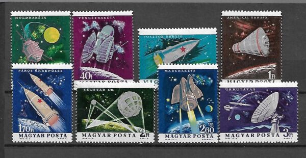 LOT W KOSMOS WĘGRY MI.1991-1998A**
