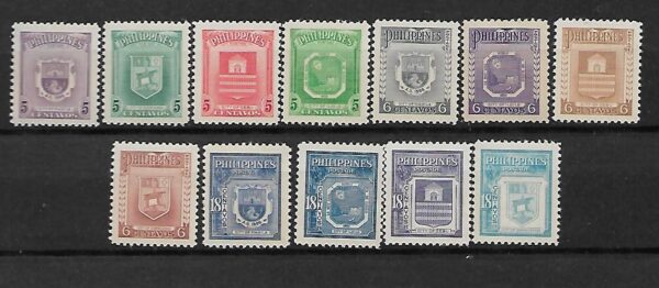 HERBY FILIPINY MI.525-536**