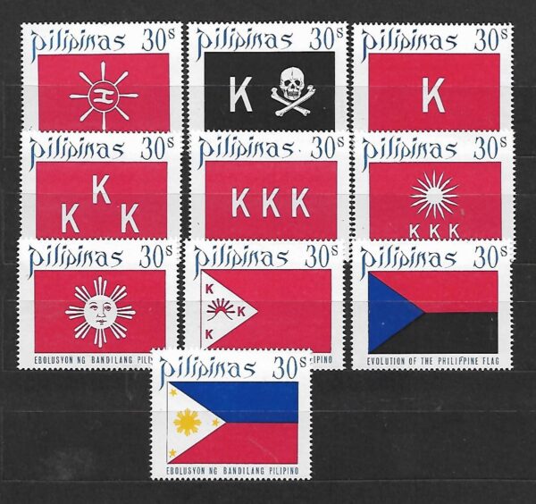 FLAGI FILIPINY MI.997-1006**