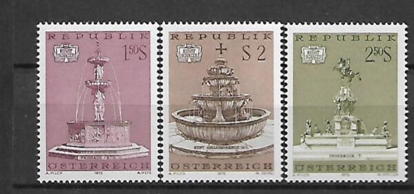 FONTANNY AUSTRIA MI.1382-1384**