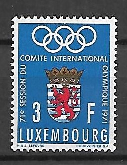 OLIMPIADA LUXEMBURG MI.826**