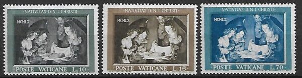 BOŻE NARODZENIE WATYKAN MI.357-359**