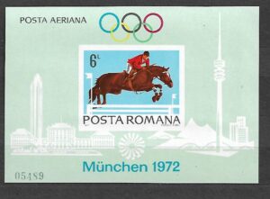 OLIMPIADA LETNIA RUMUNIA MI.BL.94**