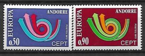 EUROPA CEPT ANDORRA FRANCUSKA MI.247-248**