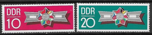 BRATERSTWO BRONI DDR MI.1615-1616**