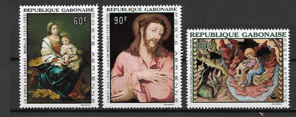 RELIGIA GABON MI.301-303**