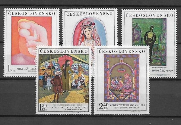 MALARSTWO CZECHOSŁOWACJA MI.1965-1969**