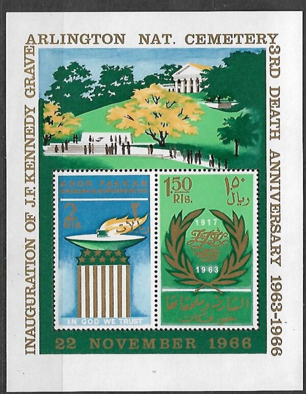 J.F.KENNEDY FILIPINY MI.BL.4A**