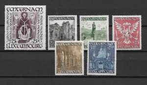 ROCZNICA LUXEMBURG MI.417-422**