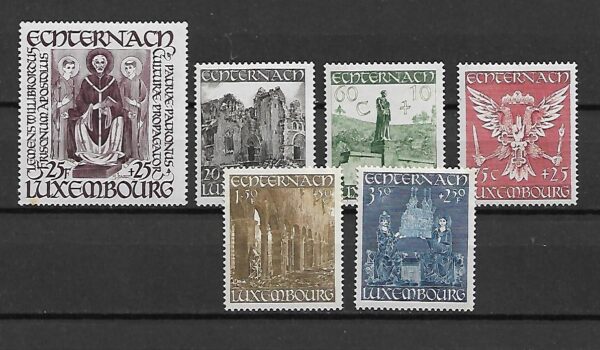 ROCZNICA LUXEMBURG MI.417-422**