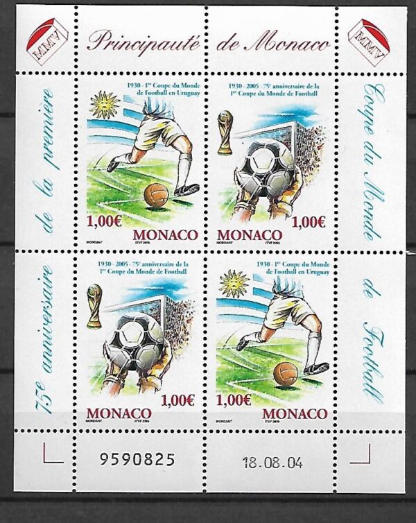MUNDIAL MONAKO MI.BL.88**