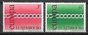 EUROPA CEPT LUXEMBURG MI.824-825**