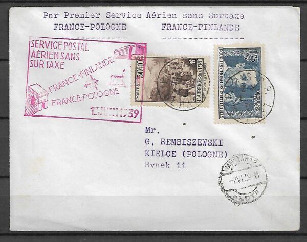 FI.146 POCZTA LOTNICZA Z 1939 R