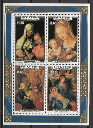 BOŻE NARODZENIE AITUTAKI MI.BL.66**