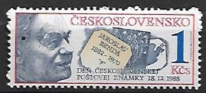 DZIEŃ ZNACZKA CZECHOSŁOWACJA MI.2982**