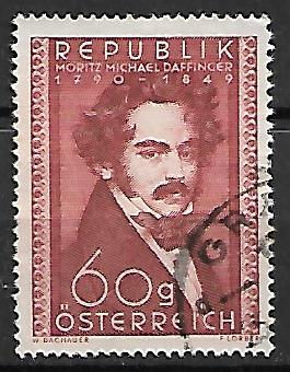 SŁAWNI LUDZIE AUSTRIA MI.948 KASOWANY