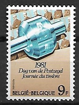DZIEŃ ZNACZKA BELGIA MI.2060**