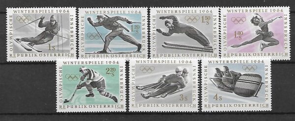 OLIMPIADA ZIMOWA AUSTRIA MI.1136-1142**