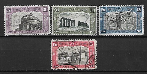 KLASYKA WŁOCHY MI.275-278 KASOWANY