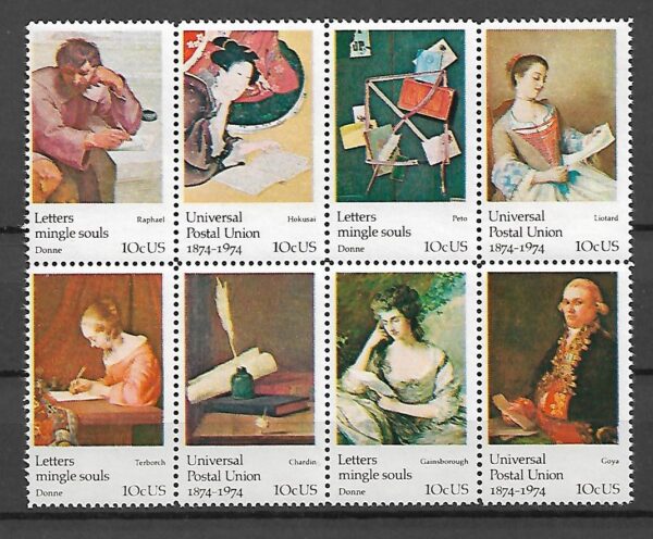 MALARSTWO USA MI.1137-1144**