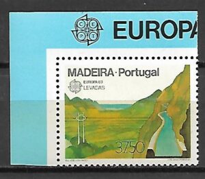 EUROPA CEPT PORTUGALIA MADERA MI.84**