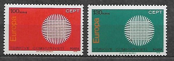 EUROPA CEPT TURCJA MI.2179-2180**